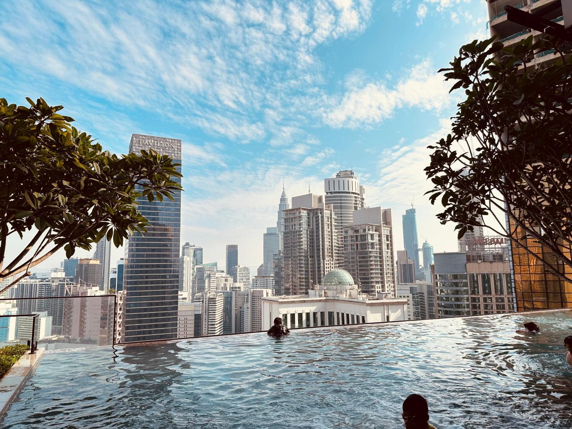 Axon Infinity Pool Kl Daire Kuala Lumpur Dış mekan fotoğraf